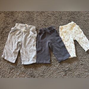Set of three toddler girl pants from Zara